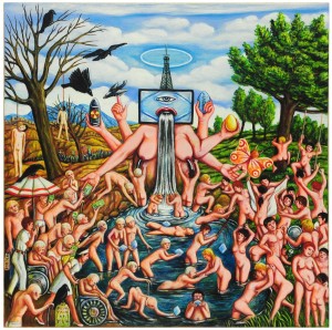 THE FOUNTAIN OF YOUTH -60x60